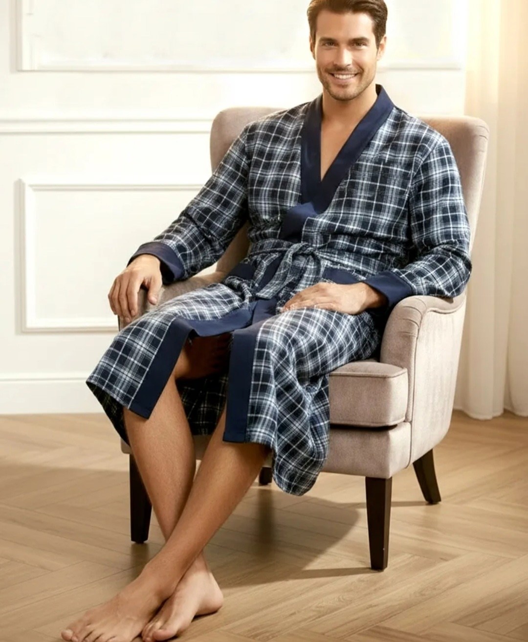 халат мужской вафельный,мужские халаты,мужской халат домашний,халат легкий,халат мужской махровый