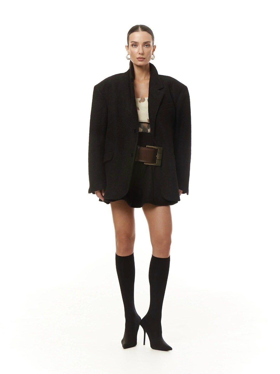 пальто чёрное,модный стиль,о мода,полупальто мужское