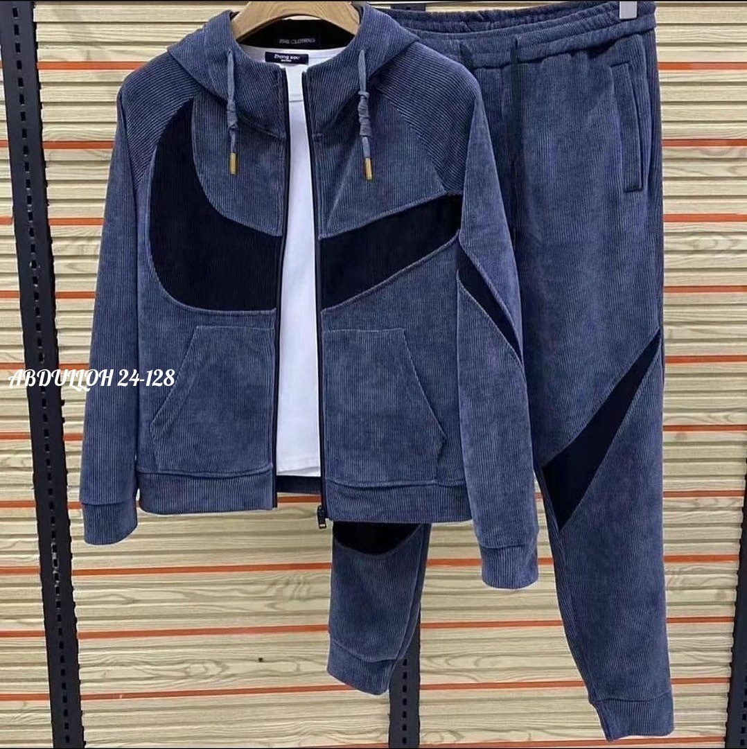 костюм двойка мужской,костюм двойка вельвет,костюм спортивный мужской,велюровый костюм