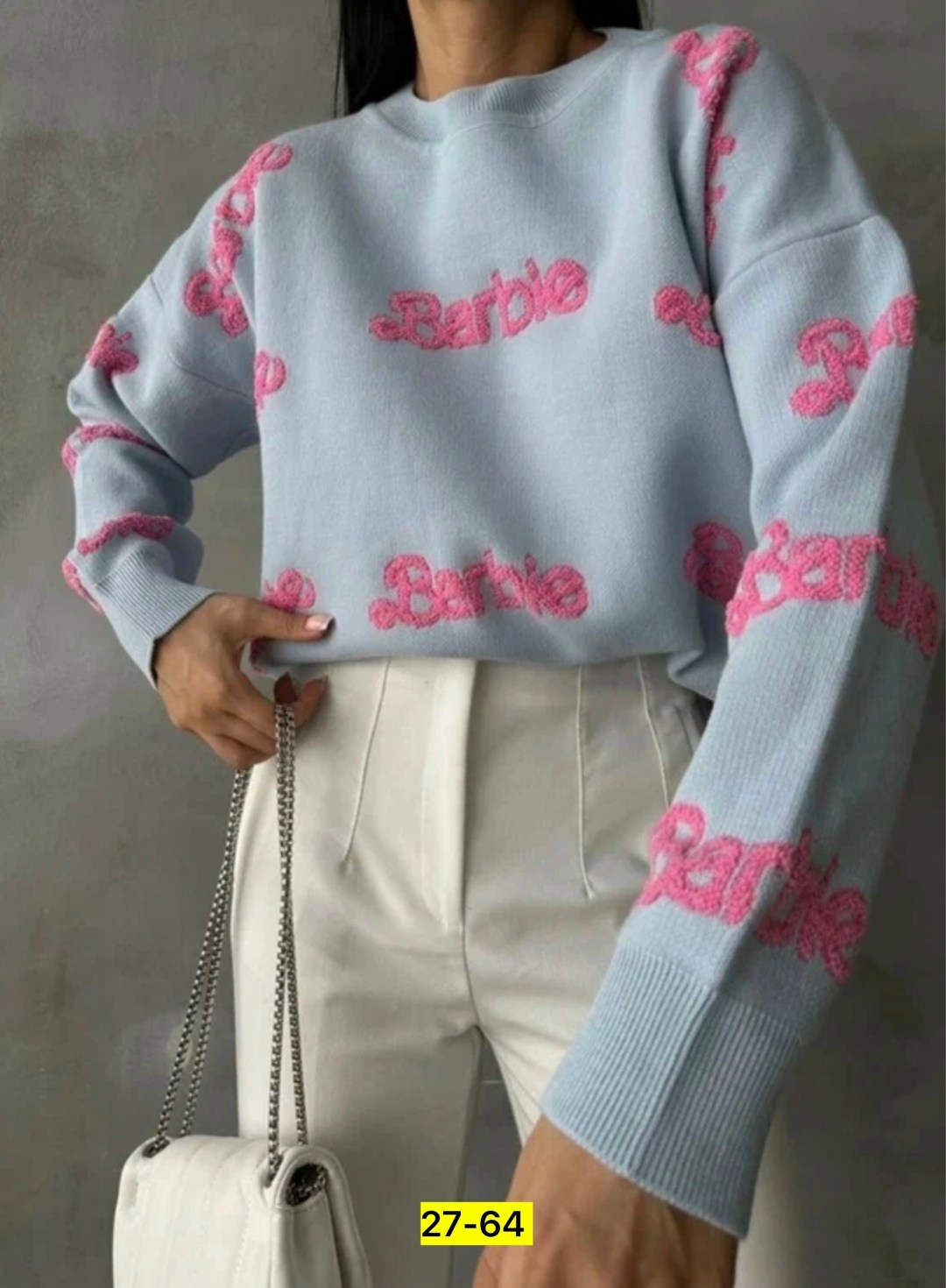 укороченный свитер в стиле barbie,кофта женская,свитшот женская,свитер оверсайз вязаный barbie,кофта