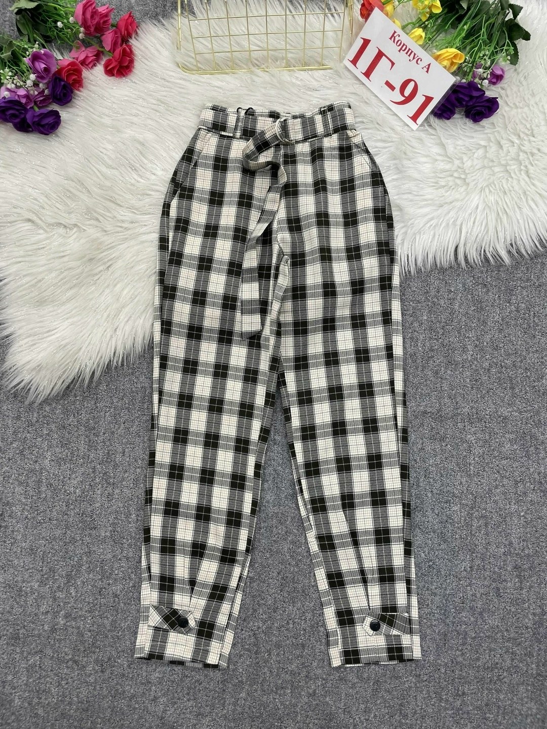 брюки хлопок,брюки в клетку женские,летние брюки в клетку женские,брюки в клетку,детские брюки