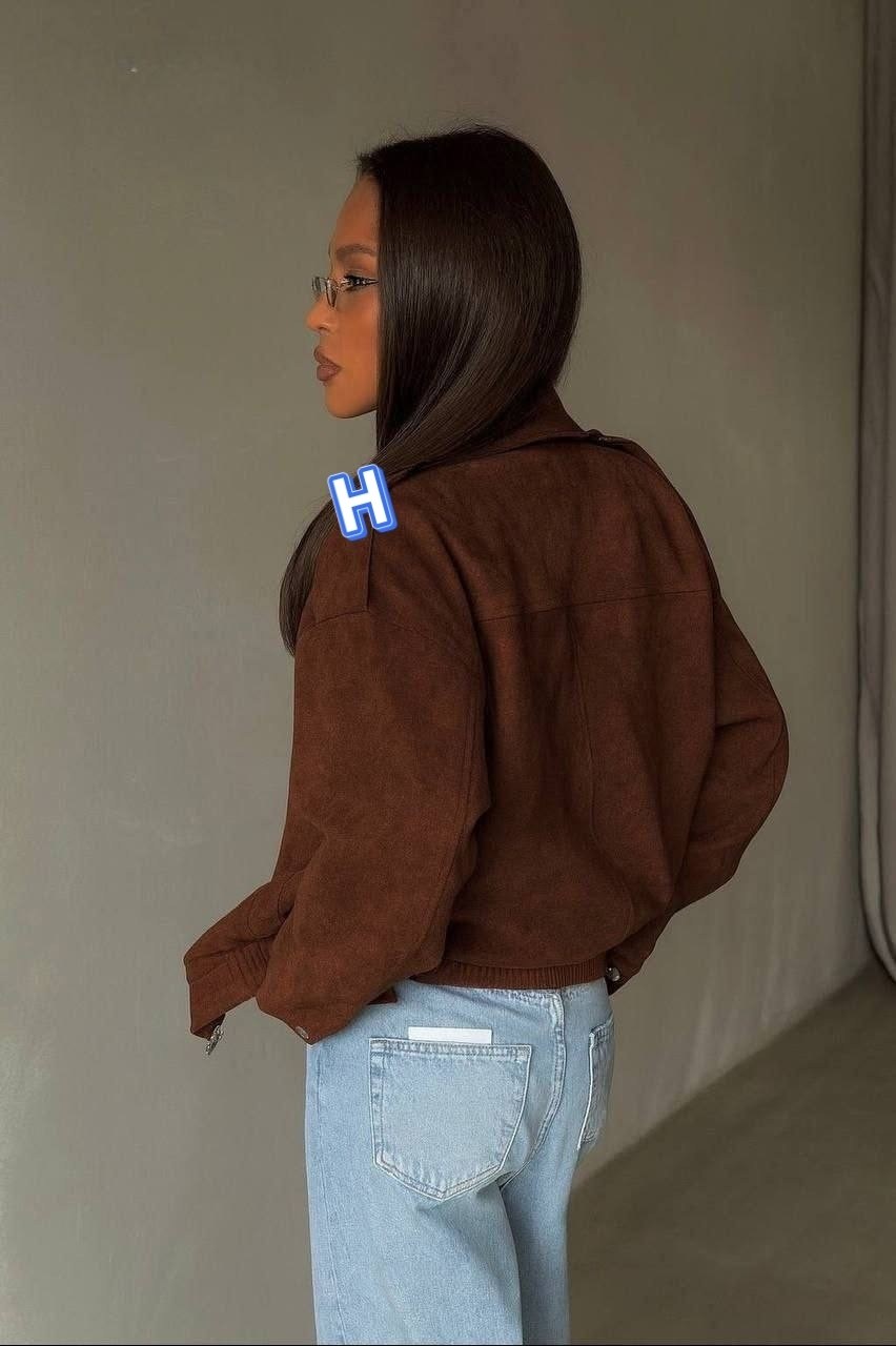 куртка из экозамши цвета шоколад,куртка,куртка бомбер,замшевая куртка zara,замшевый бомбер укороченный на осень vantaime 338766884