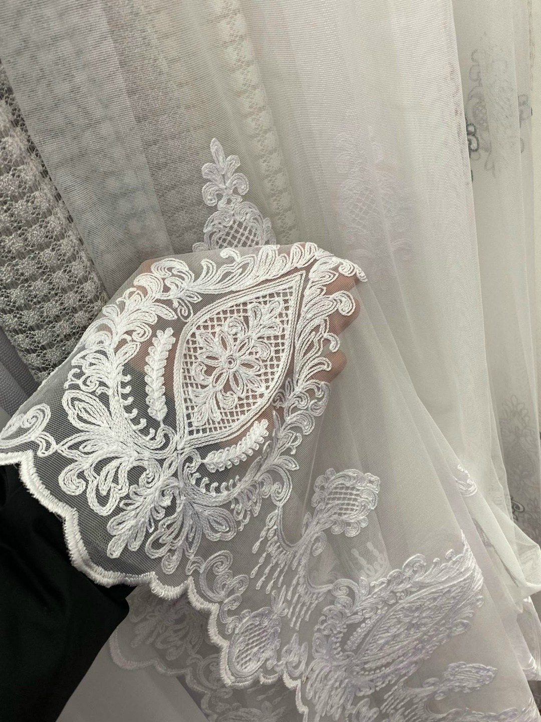 тюль прозрачная сетка "нежнятина",тюль с вышивкой,красивый тюль,тюль сетка,тюль сетка с вышивкой