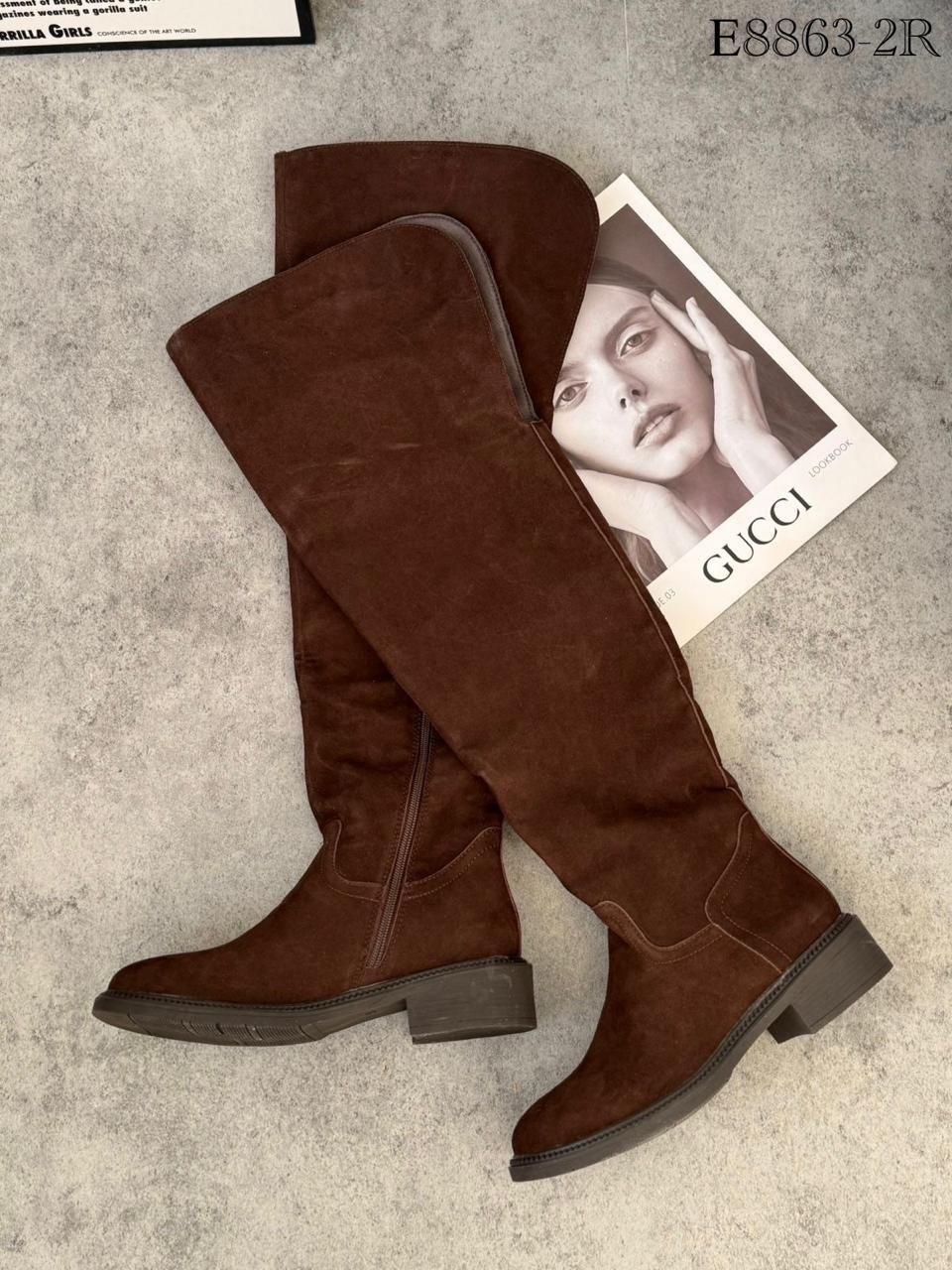 ботфорты женские зимние sufinnа в3024т,замшевые сапоги,сапоги женские,сапоги ботфорты,ботфорты женские