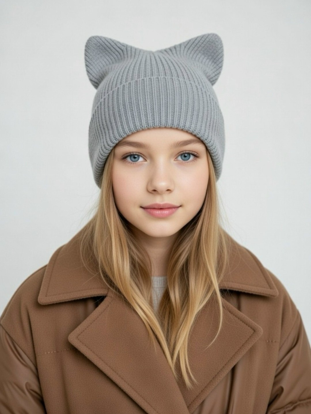шапка для девочек,шапка с ушками,шапка для детей,детская шапка с ушками,шапка вязаная