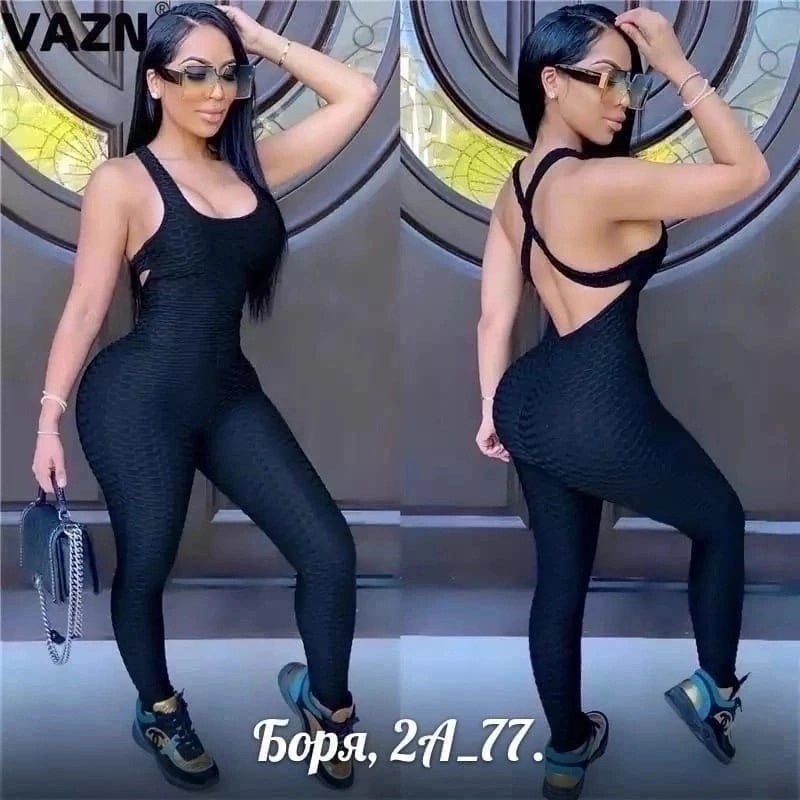женский спортивный комбинезон,спортивный комбинезон,комбинезон больших размеров,комбинезон для фитнеса,комбинезон для фитнеса с открытой спиной