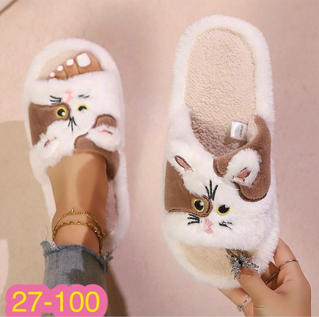 модные плюшевые тапочки,женские домашние тапочки с открытым носком,,женские домашние тапочки,тапки домашние пушистые