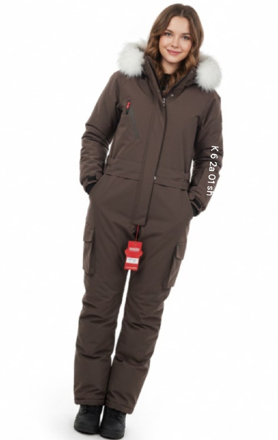 зимний комбинезон женский katran freya коричневый 48-50 ru,комбинезон женский зимний katran freya,комбинезон женский зимний,зимний комбинезон женский katran freya коричневый 44-46 ru,женский комбинезо