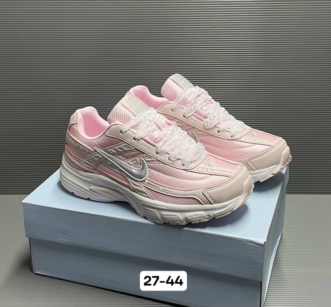 кроссовки,кроссовки nike женские,кроссовки для бега initiator женские с низким верхом розовые/белые/серебристые nike,кроссы,кроссовки nike initiator