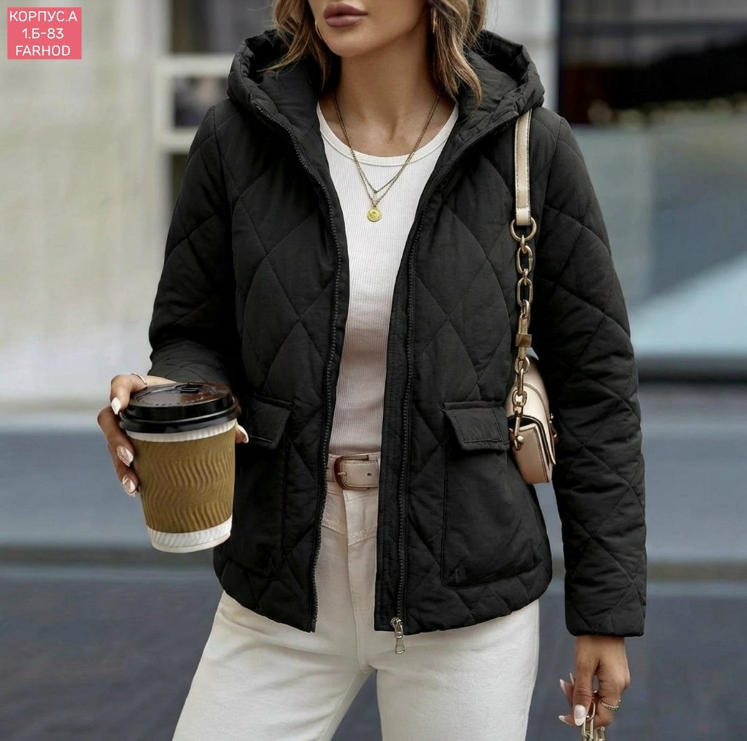 куртка женская демисезонная,демисезонная куртка,женская куртка,куртка стеганая,стильная куртка
