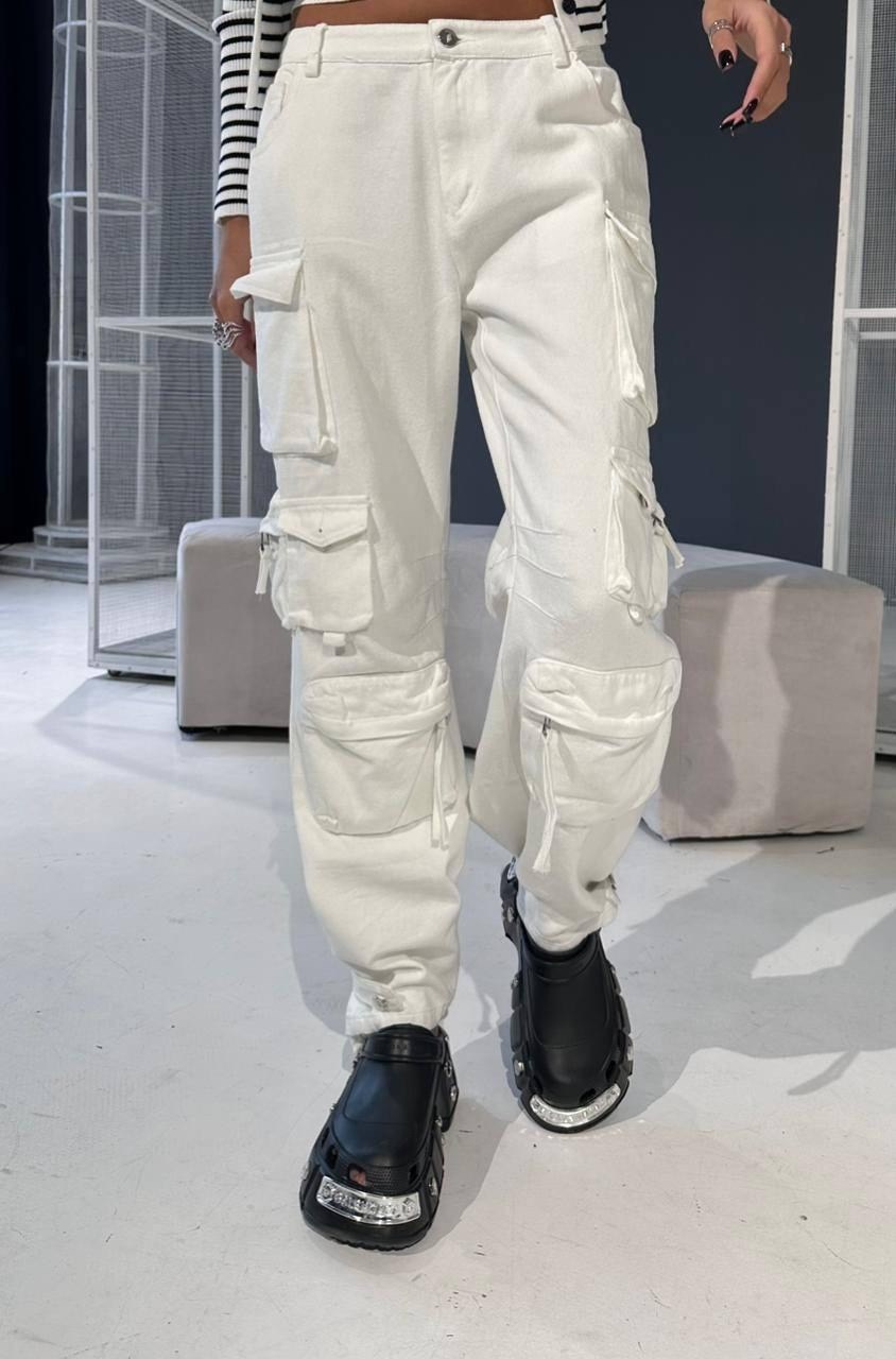 белые джинсы карго,брюки карго,брюки карго женские,брюки белые,карго y2k