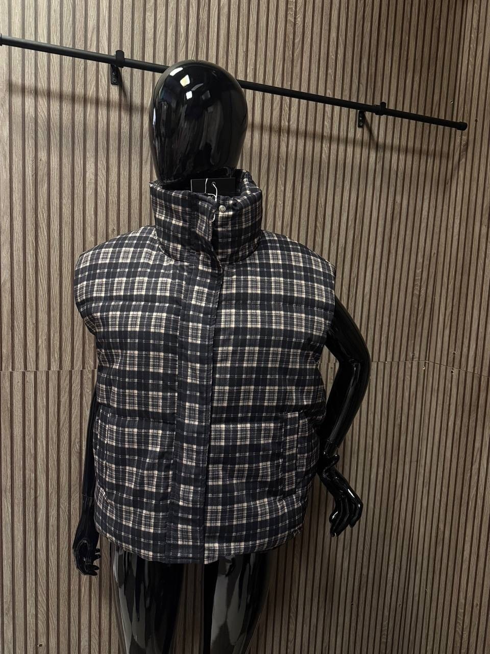 жилет,теплый жилет,жилетка женская,жилетка барбери,жилет burberry