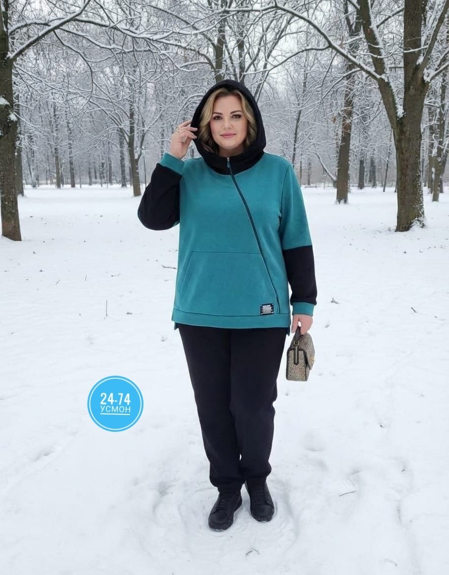 толстовка женская,костюм женский на флисе,спортивный костюм свободного кроя,женские костюмы спортивные,толстовка модная