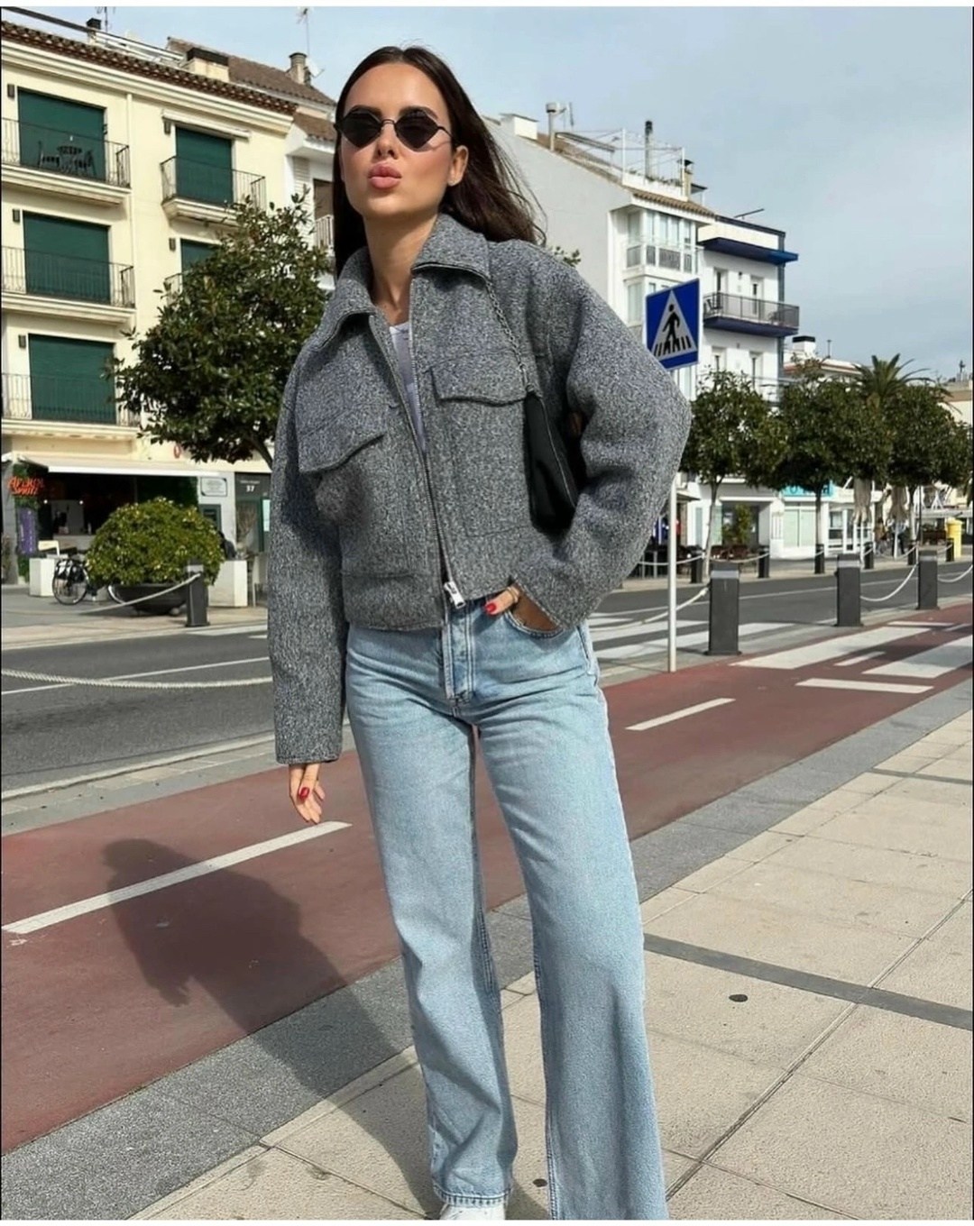 укороченная куртка букле zara,куртка женская модная,жакет куртка,куртка с воротником,женская куртка