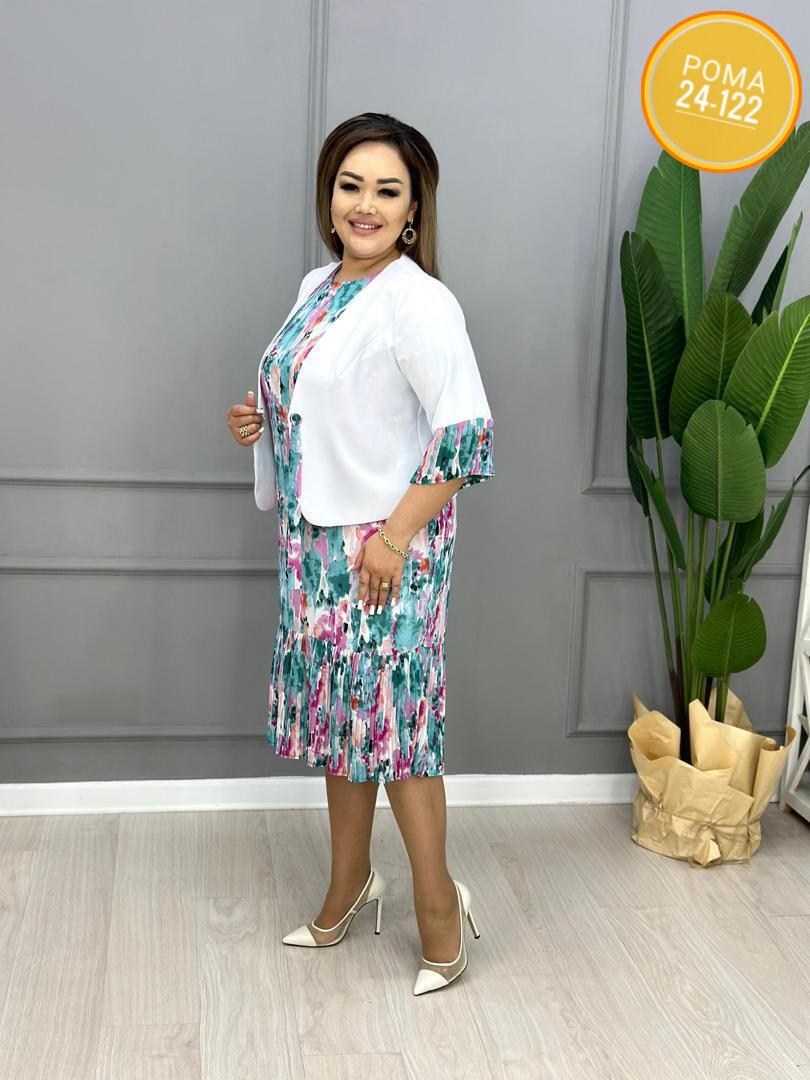 костюм платье с жакетом,костюм с юбкой женский,женские костюмы больших размеров,костюм двойка женская,платье претти василек