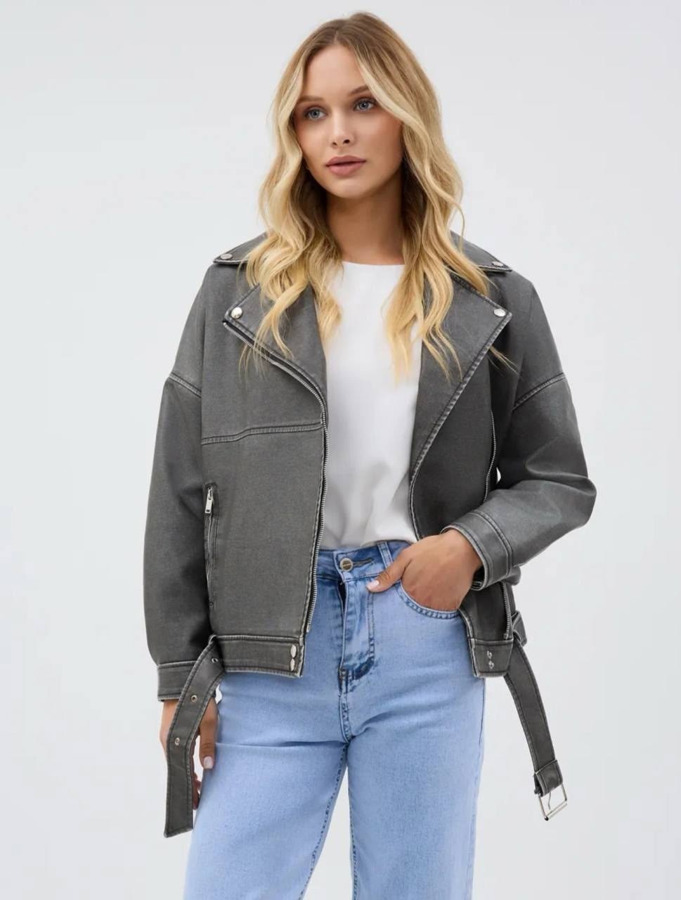 косуха серая винтажная куртка кожаная оверсайз aftfbasic,косуха винтажная кожаная куртка оверсайз aftfbasic,косуха винтажная куртка кожаная oversize серая monyken,косуха кожаная серая винтажная куртка