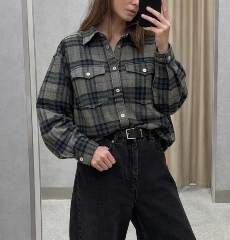 рубашка в клетку оверсайз летняя esstobee,рубашка женская в клетку,рубашка в клетку,женская оверсайз рубашка в клетку,рубашка в клетку оверсайз удлиненная