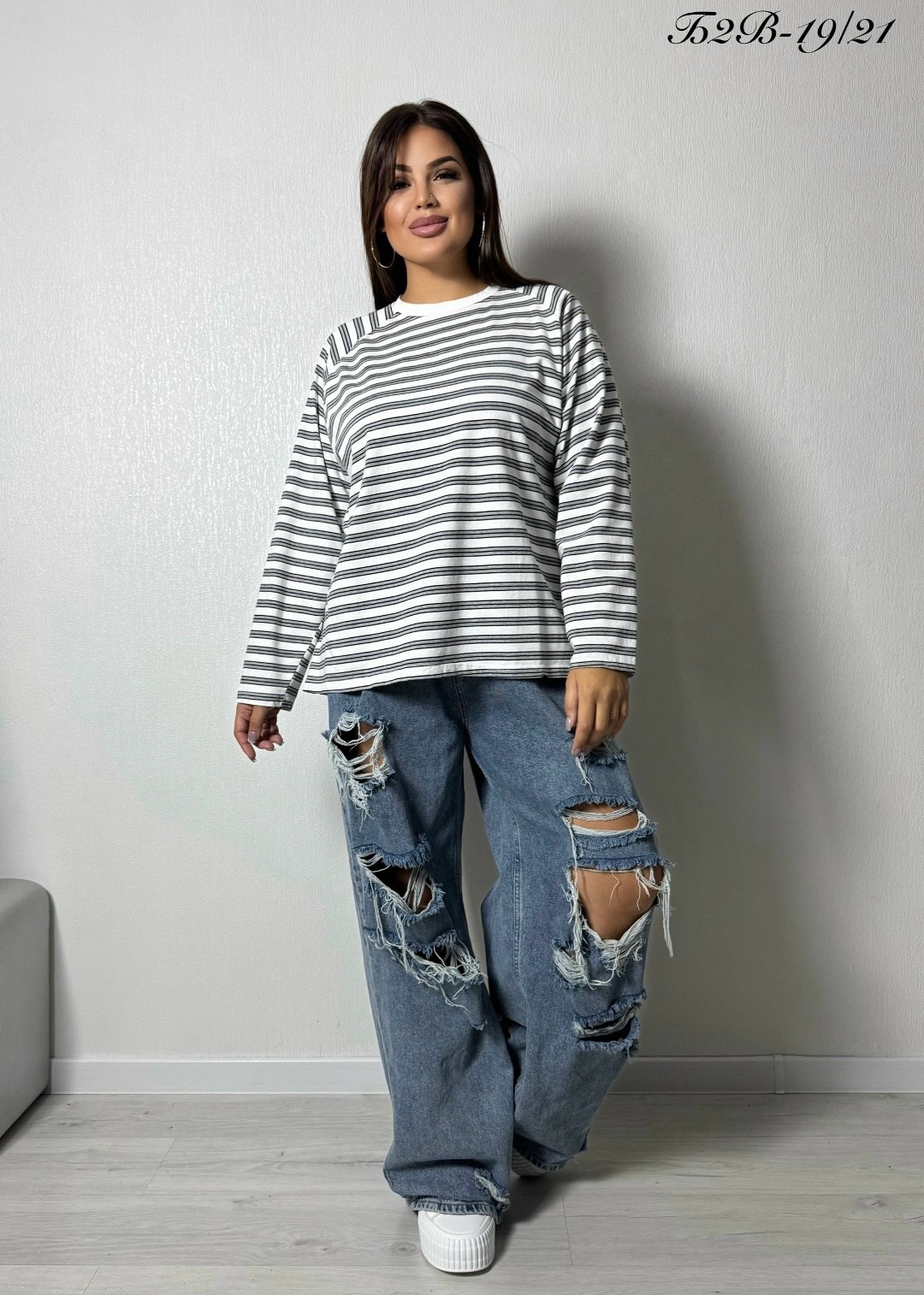 кофта свитшот,женская кофта,лонгслив оверсайз тельняшка artwear 180903746,кофта,кофта в полоску