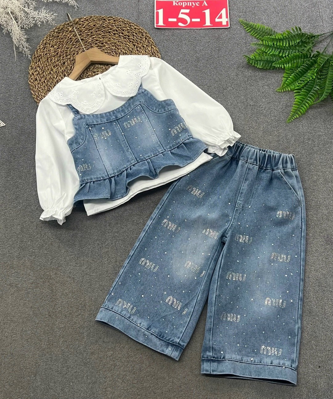 костюм для школы,джинсовые комбинезоны,жилет для девочек,брюки для девочек,брюки для школы