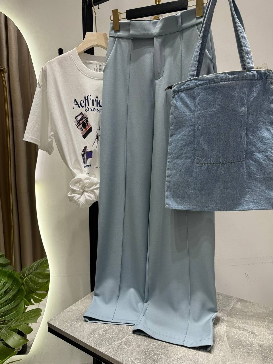 мода стиль,модные брюки,брюки палаццо,брюки палаццо красные luxechic