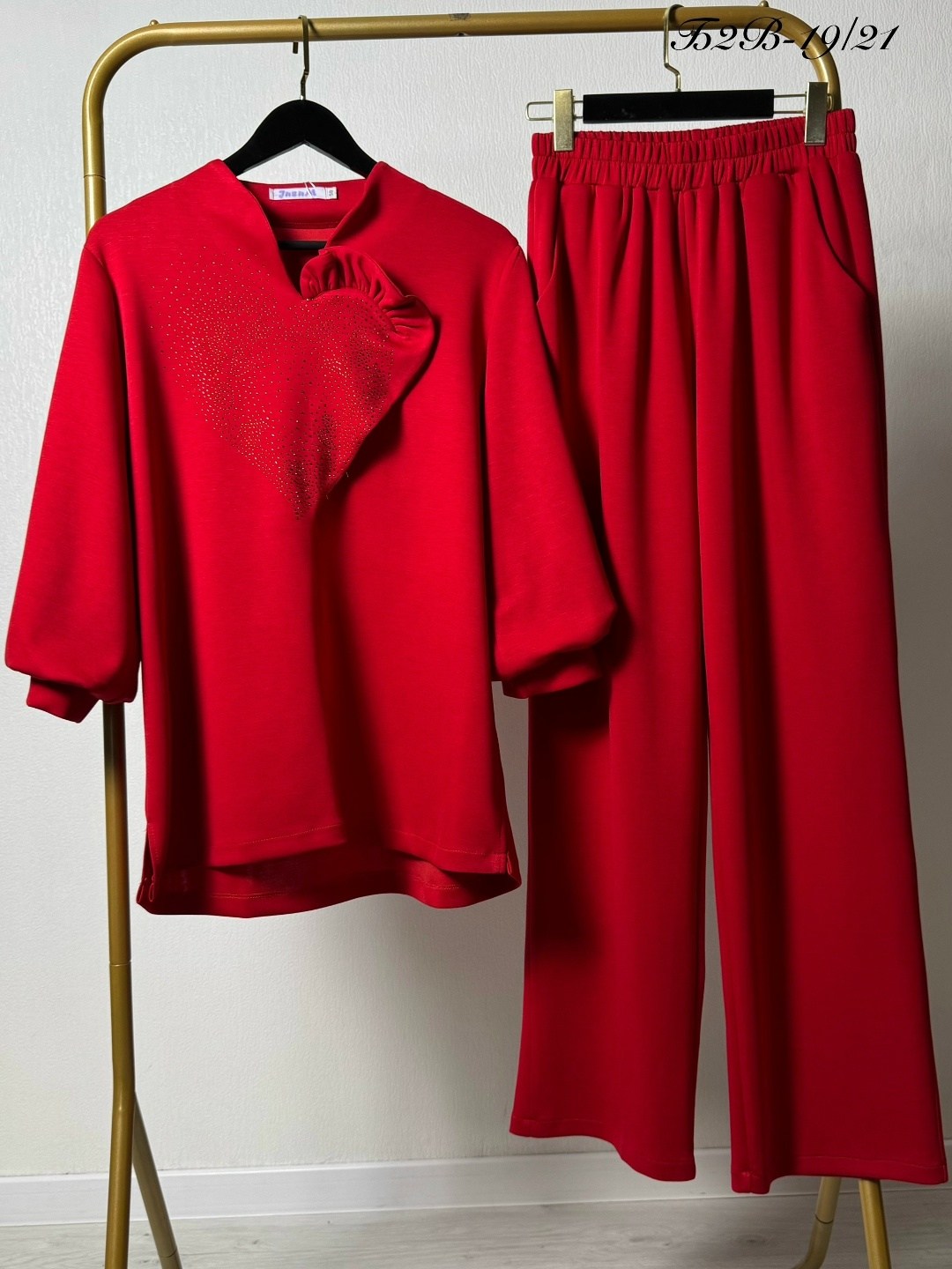 брючный костюм,брючный костюм anastasia 1152.2 красный двойка,трикотажный брючный костюм,костюм с брюками,костюм брючный 433 nikva