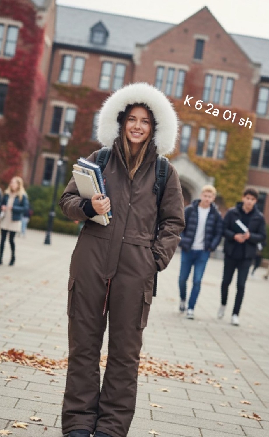 зимний комбинезон женский katran freya коричневый 48-50 ru,комбинезон женский зимний katran freya,комбинезон женский зимний,зимний комбинезон женский katran freya коричневый 44-46 ru,женский комбинезо