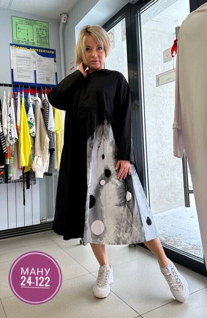 свободное платье,платье туника,платье стильное,платье модное,платье большие размеры