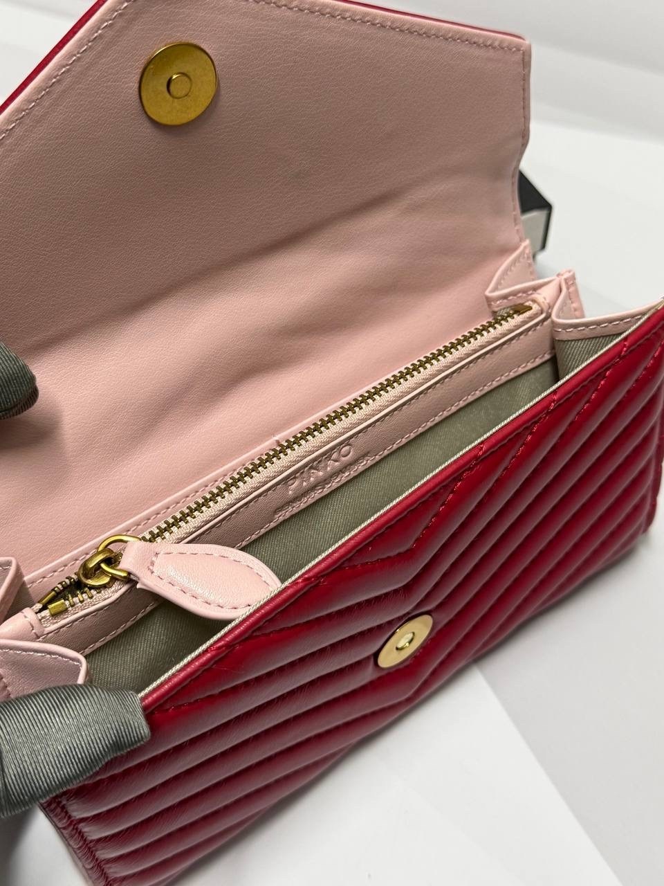 кошелек pinko,кошелек пинко красный,кошелек пинко женский,кошелек женский,кошелек женский кожаный