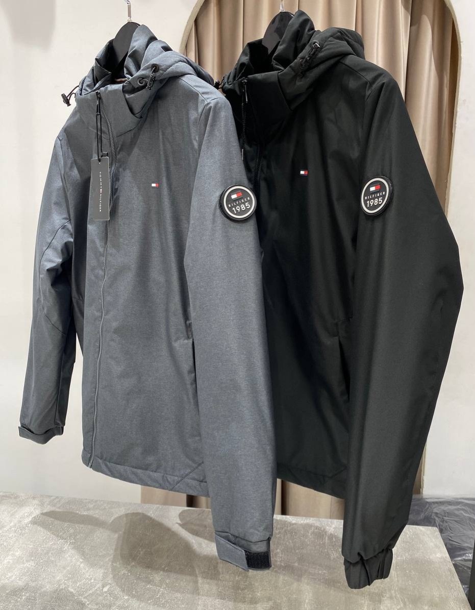 куртка томми хилфигер мужские с капюшоном,демисезонная куртка,повседневная куртка,куртка,легкая куртка