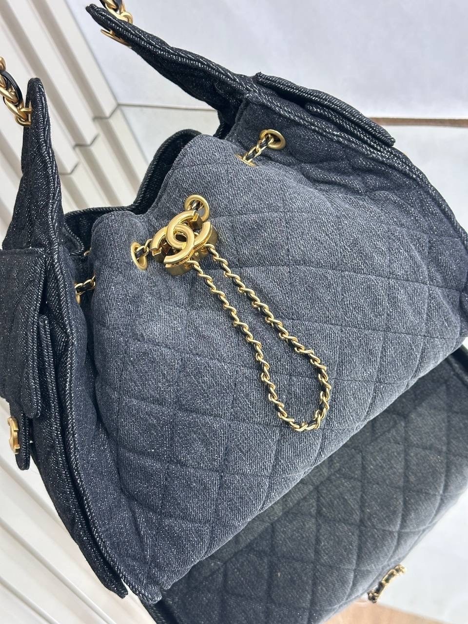 черная джинсовая сумка chanel 25 medium,сумка в стиле chanel деним,сумка шанель деним,сумка chanel,женская сумка chanel