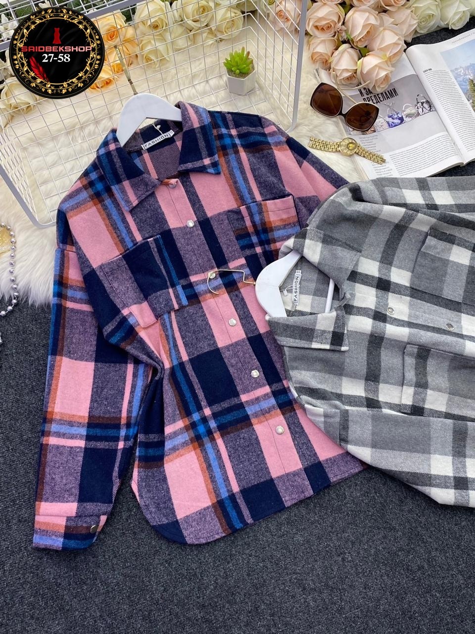 рубашка женская оверсайз в клетку удлиненная,рубашка женская оверсайз в клетку,клетчатая рубашка женская оверсайз теплая,женская рубашка в клетку,рубашка в клетку тёплая женская с капюшоном оверсайз