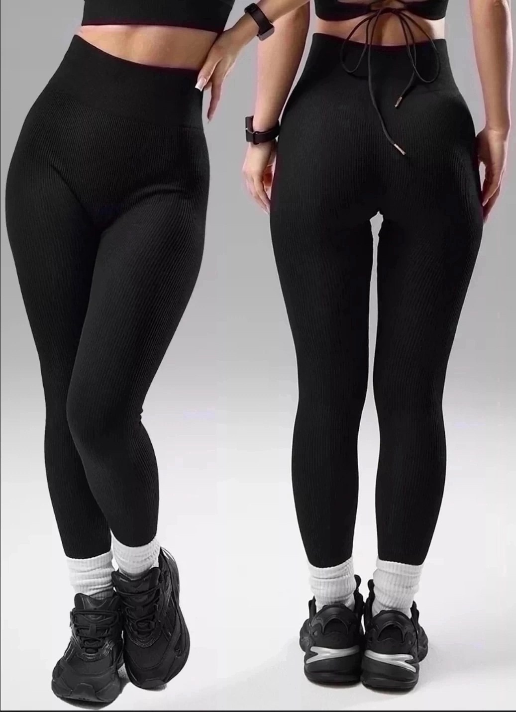 легинсы женские,лосины женские,женские леггинсы,лосины черные,лосины в рубчик леггинсы спортивные jelika цвет черный
