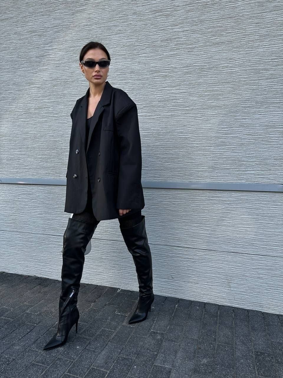 демисезонные ботфорты на шпильке eleganta shoes цвет черный,демисезонные ботфорты на шпильке eleganta shoes 283923781, женская ботфорты кож зам,ботфорты женские демисезонные на шпильке obba,ботфо