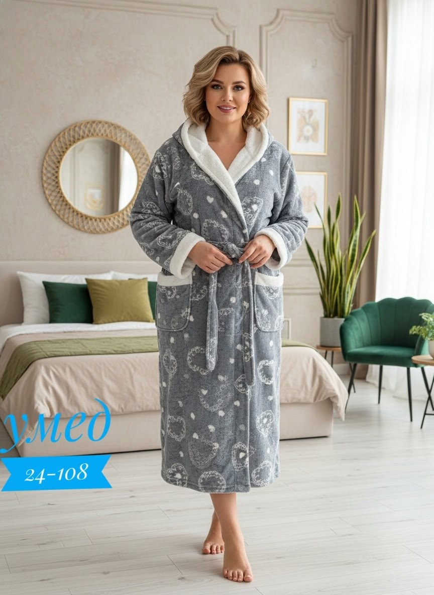 халат женский домашний теплый с капюшоном,халат домашний женский,халат женский для дома,халаты женские,домашний халат