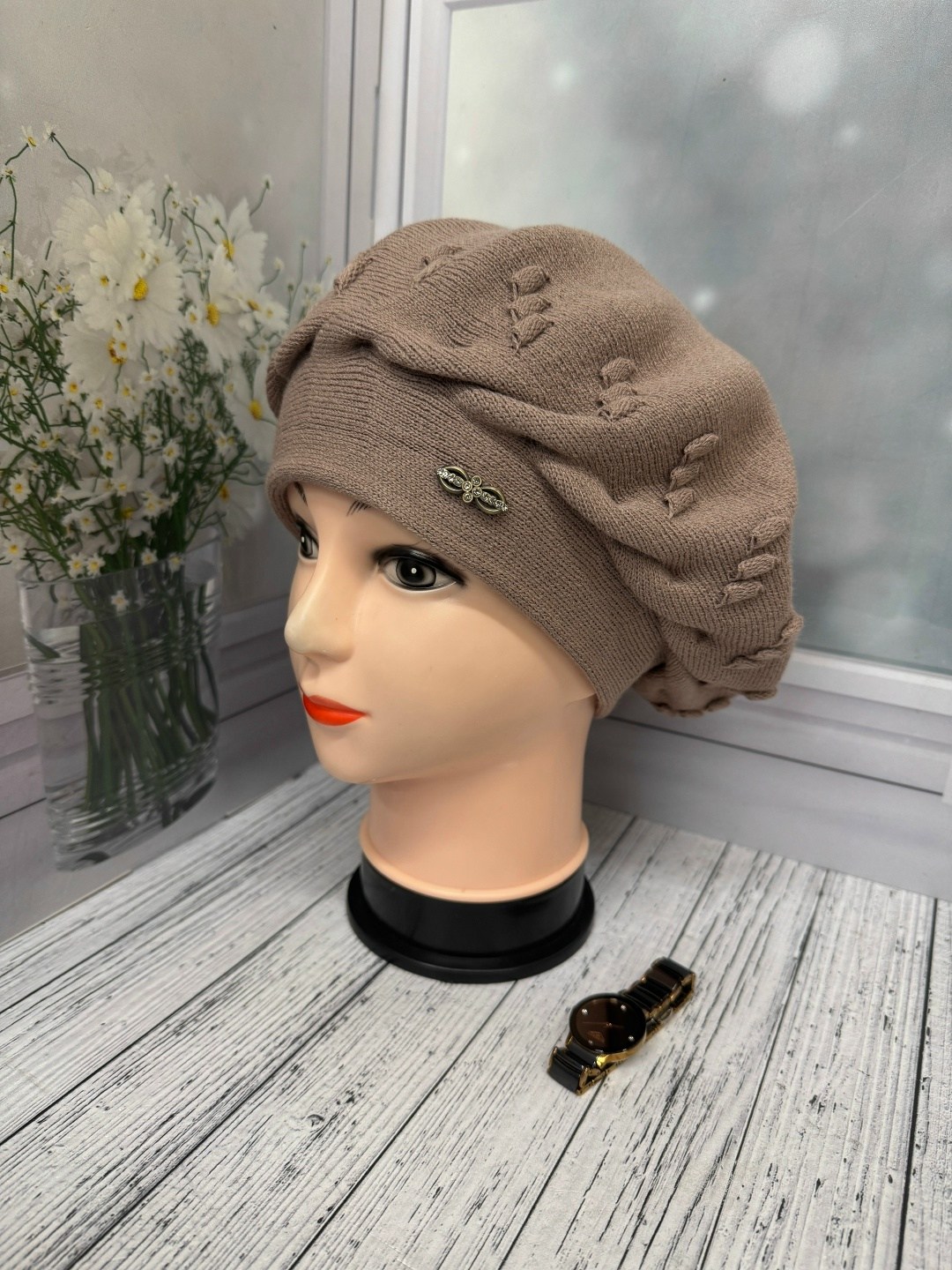 берет женский,берет,шапка женская,шапка для женщин,женская вязаная шапка