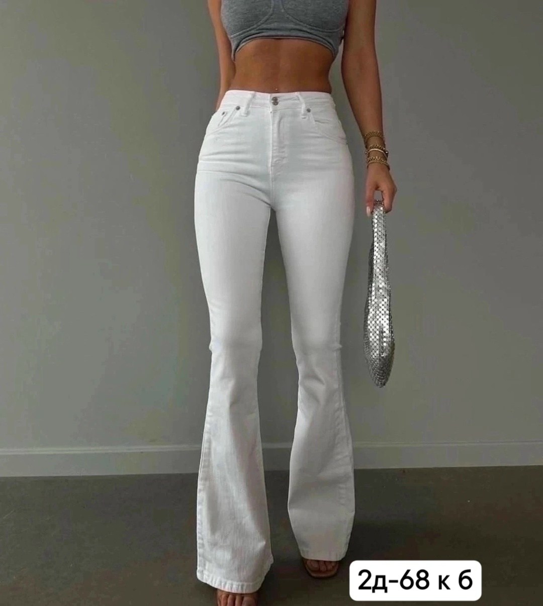 джинсы клеш классические,белые джинсы клеш,белые джинсы клеш от колена,джинсы белого цвета,джинсы женские c.&.p д-чк белые
