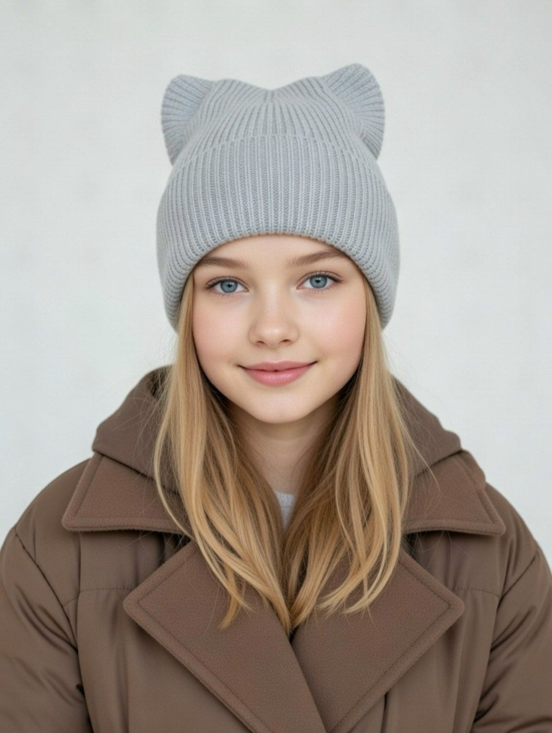 шапка для девочек,шапка с ушками,шапка для детей,детская шапка с ушками,шапка вязаная