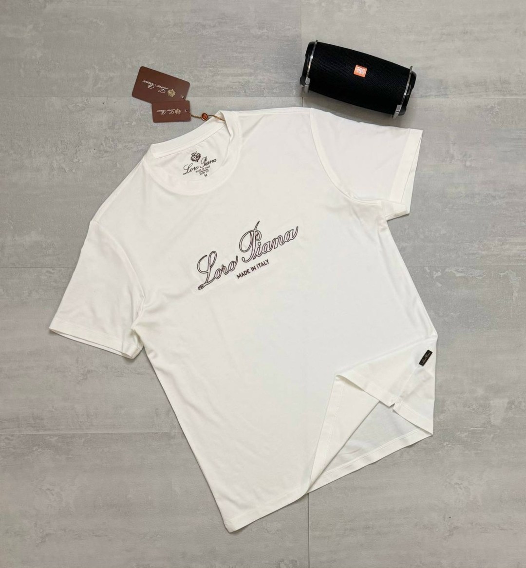 мужская футболка,коричневая футболка,loro piana футболка,футболка,футболки мужские брендовые