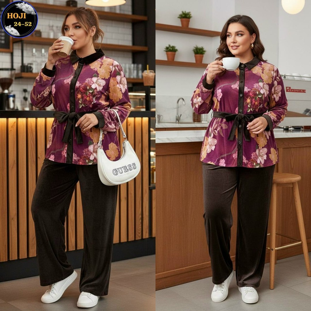 костюм велюровый,костюм с брюками,костюм женский велюровый,велюровый костюм брючный credo,женские костюмы больших размеров