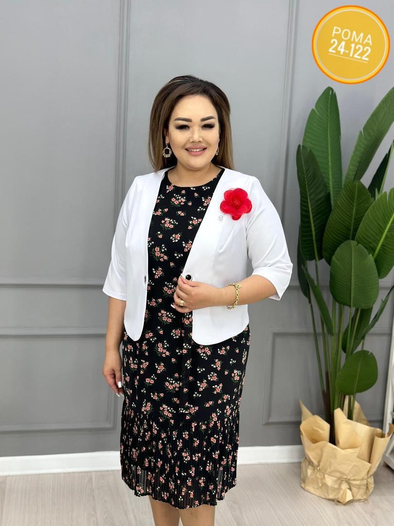 костюм платье с жакетом,костюм с юбкой женский,женские костюмы больших размеров,костюм двойка женская,платье претти василек