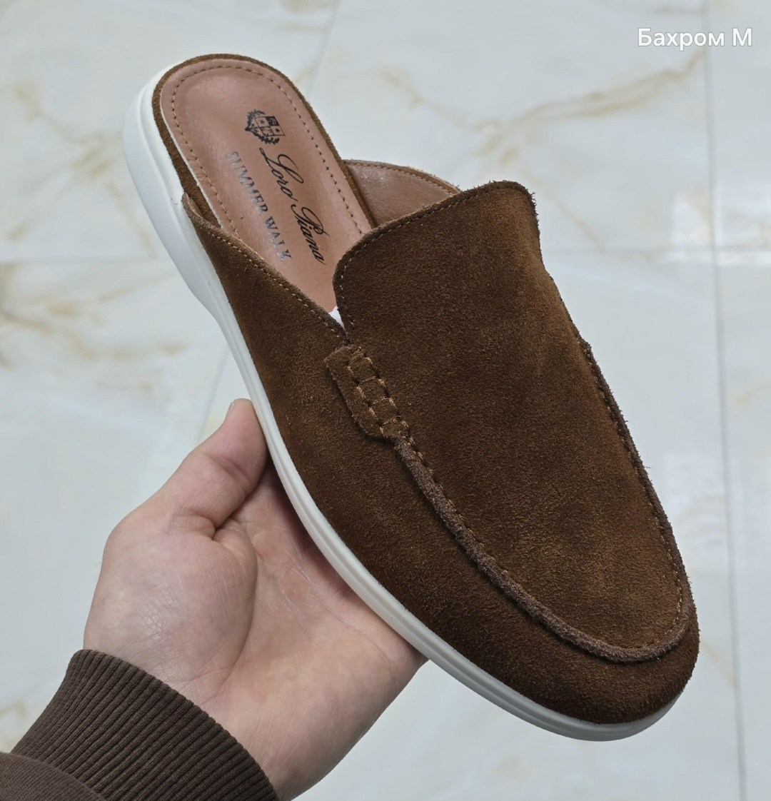 ,лоферы мужские loro piana,мюли loro piana,мюли мужские,мужские лоферы замшевые