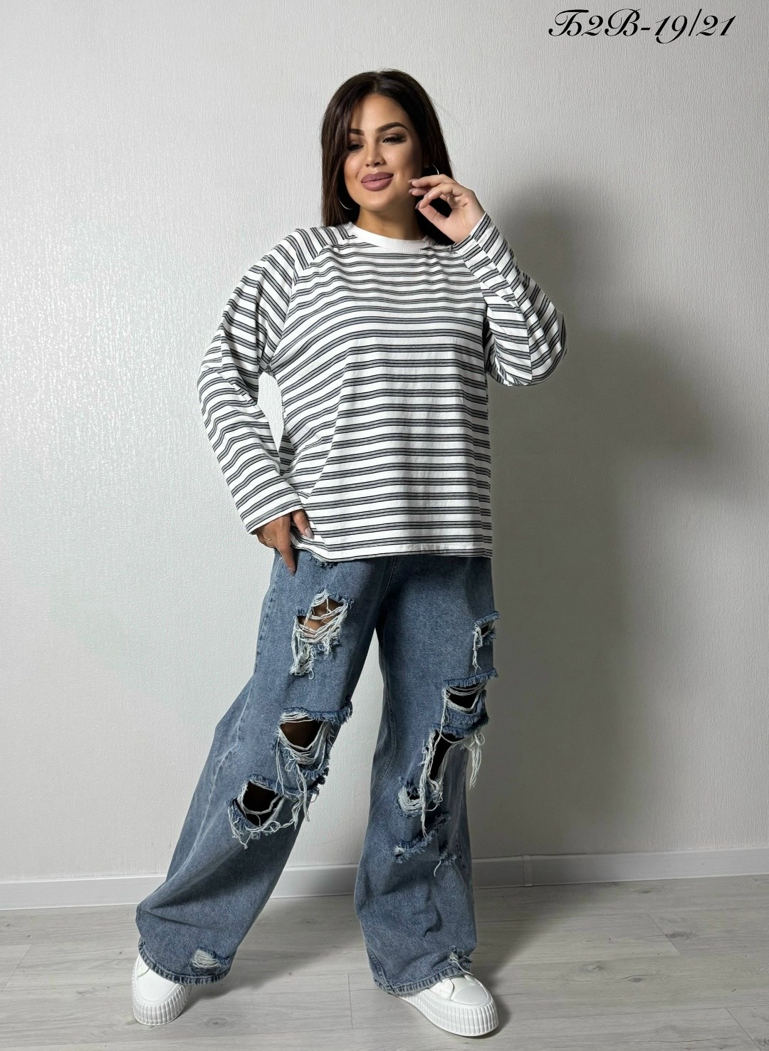 кофта свитшот,женская кофта,лонгслив оверсайз тельняшка artwear 180903746,кофта,кофта в полоску