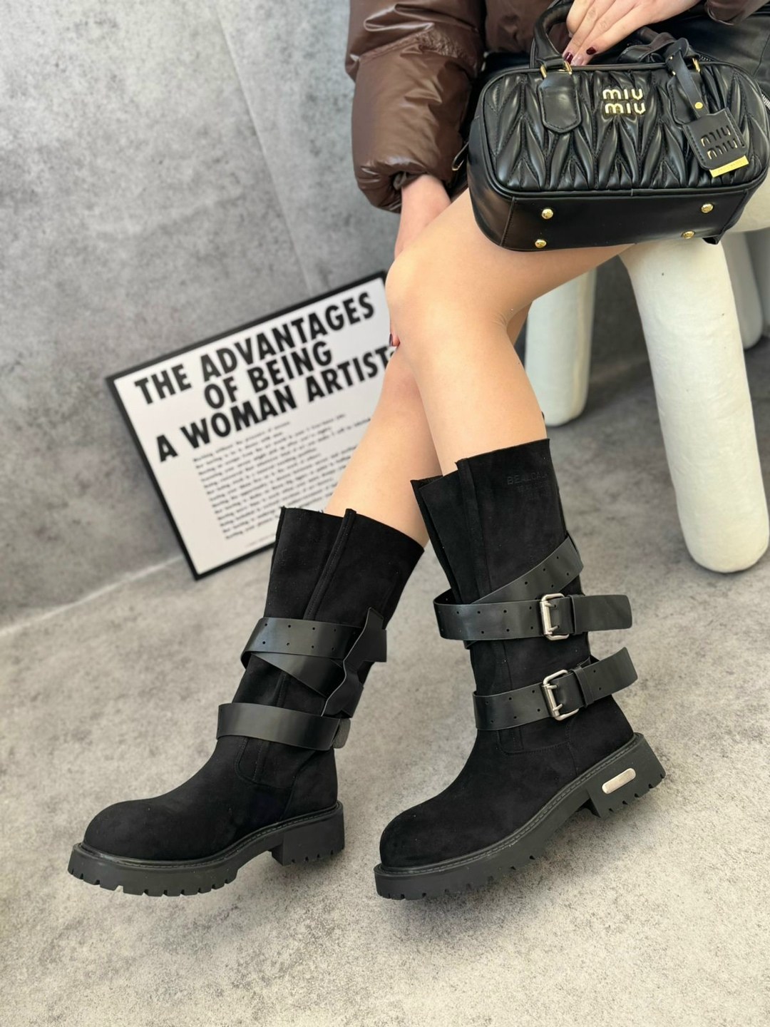 ,короткие сапоги,женские ботинки,женская зимняя , женская