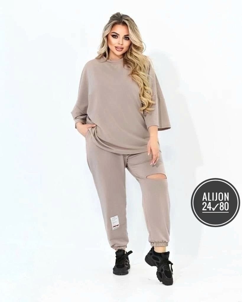 спортивные костюм,костюм с брюками,женский спортивный костюм больших размеров,женский спортивный костюм большого размера,женские костюмы