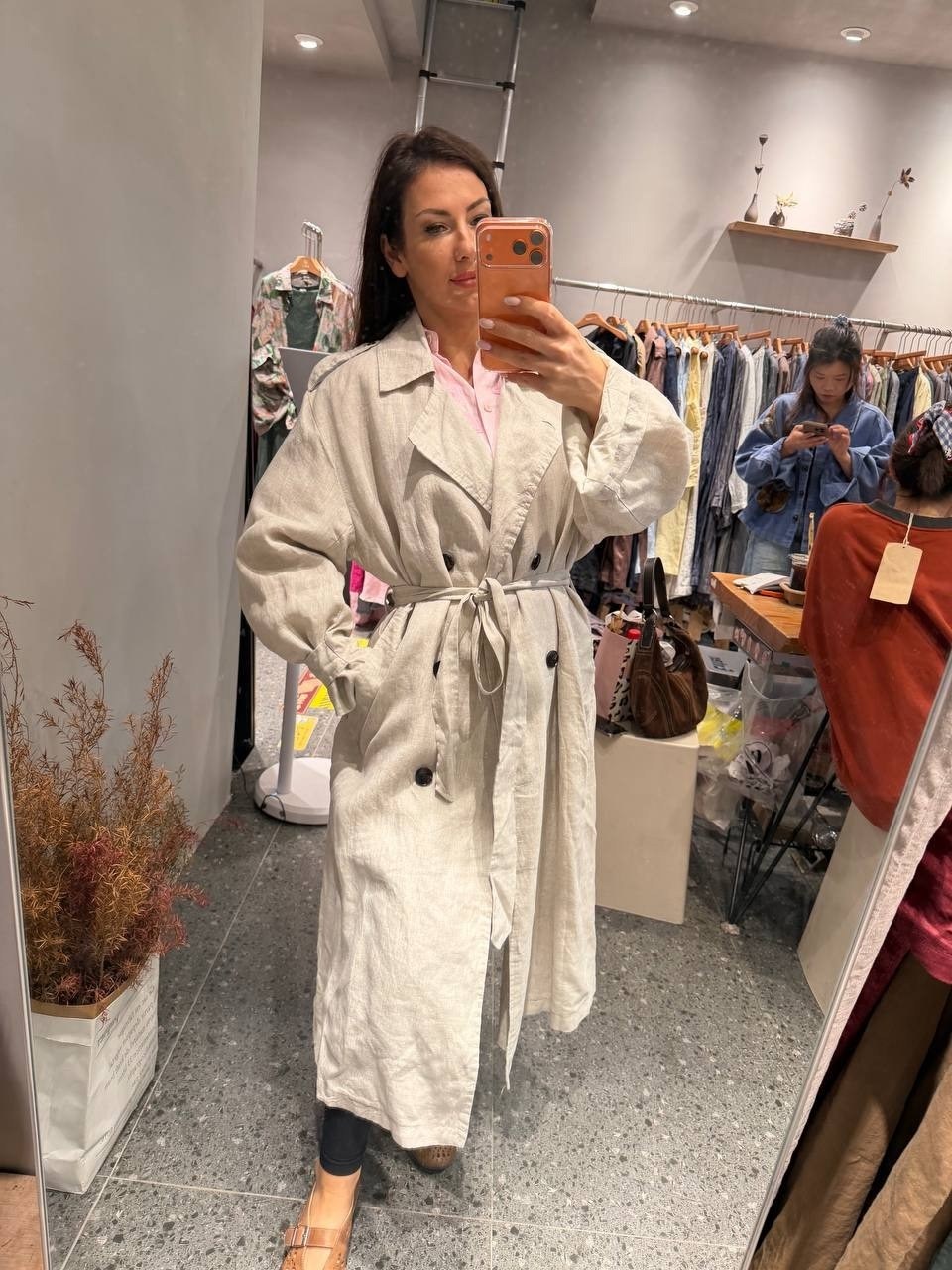 тренч плащ,тренч оверсайз,бежевый тренч,плащ тренч длинный,тренч