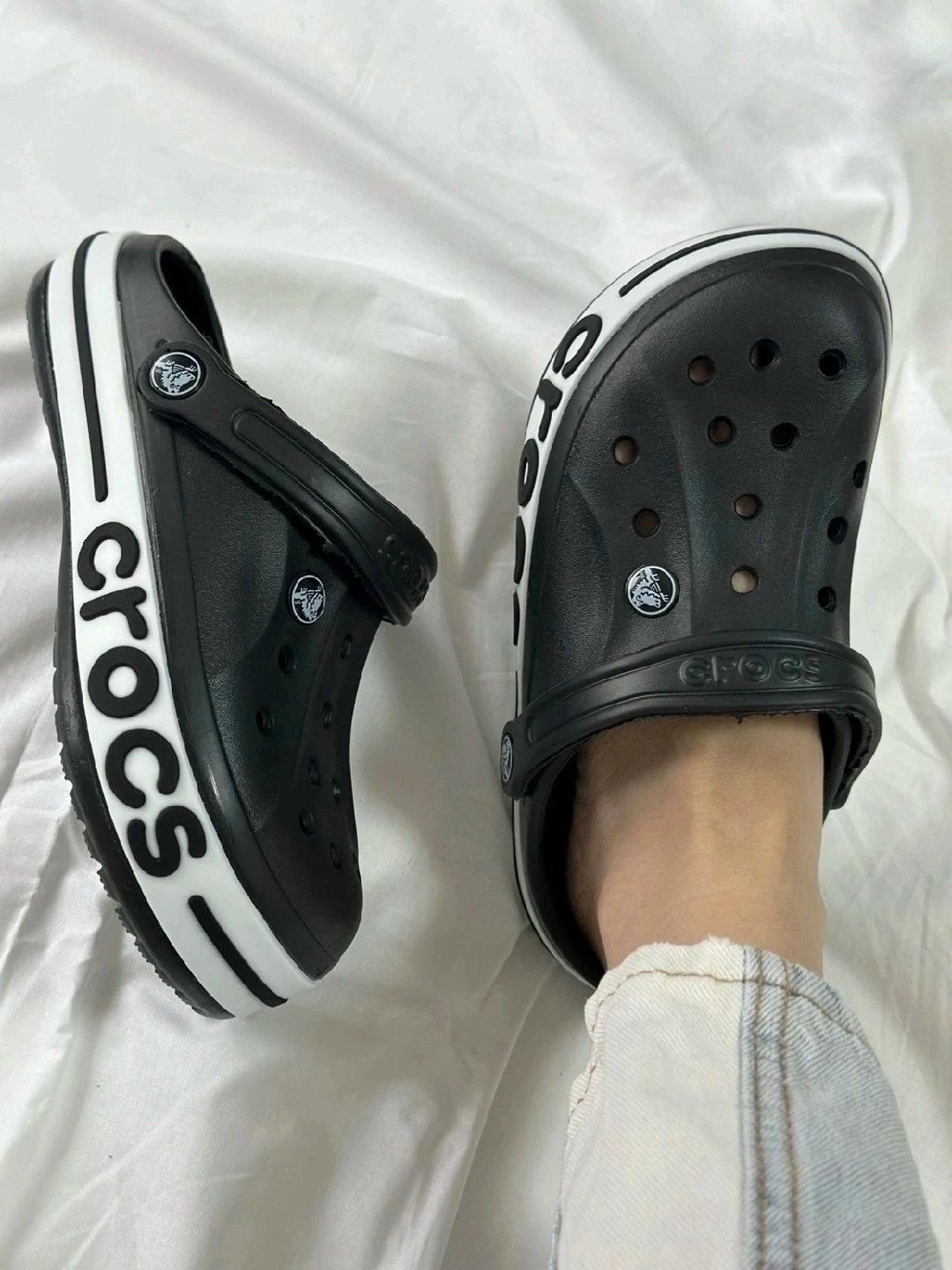 ,сабо crocs,crocs женские,кроксы iconic comfort,сабо кроксы летние большие solomax цвет черный