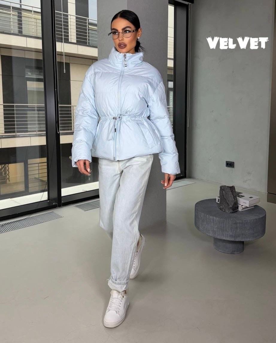 женская куртка,куртка белая,куртка,куртка на завязках,пуховик перламутровый