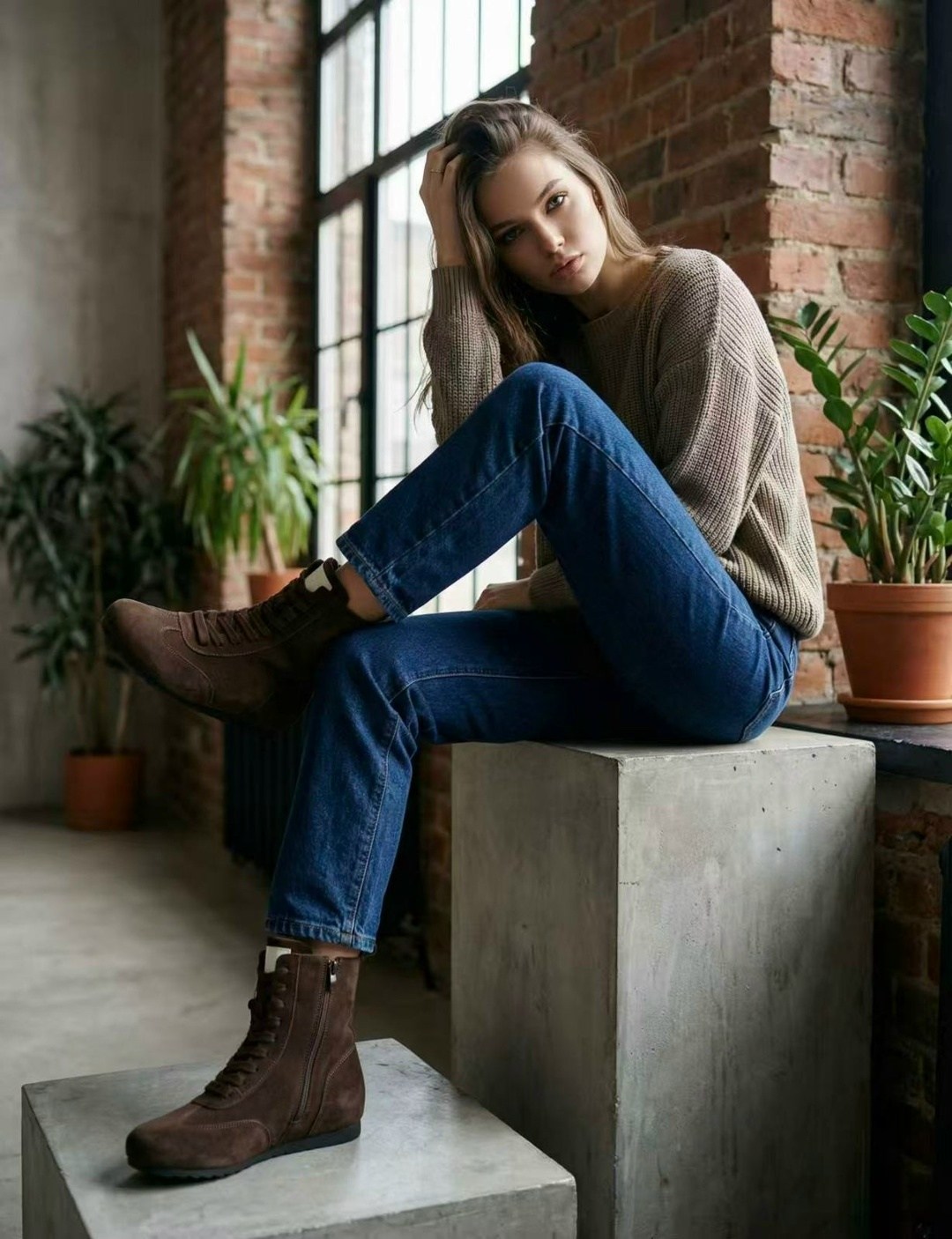 ботинки с джинсами,модные сапоги,blundstone 585,женские сапоги,коричневые сапоги