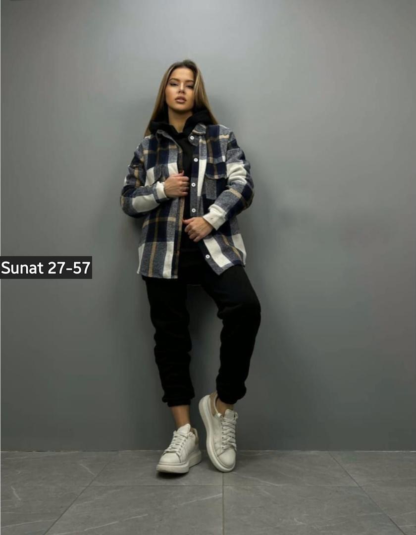 костюм тройка флис,спортивные костюмы женские,женская рубашка,рубашка женская оверсайз в клетку,теплая рубашка