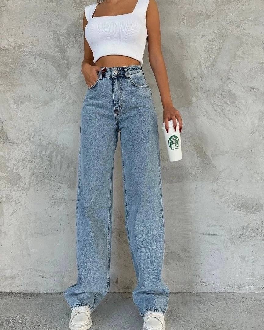 джинсы широкие,широкие джинсы женские,джинсы женские палаццо,женские джинсы,джинсы палаццо